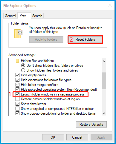 windows 10 file explorer very slow