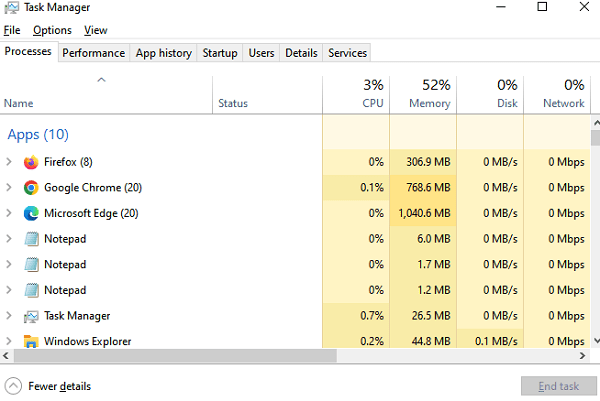 End-background-program-processes