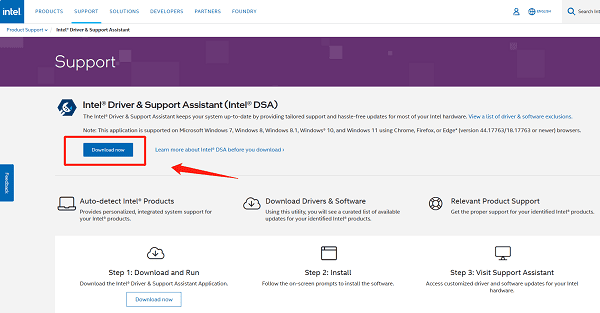 download-Intel-Driver-Support-Assistant