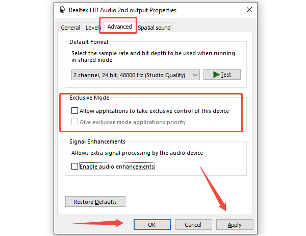 adjust-exclusive-mode adjust-exclusive-mode
