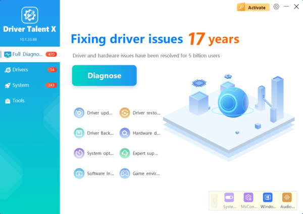 click-diagnose